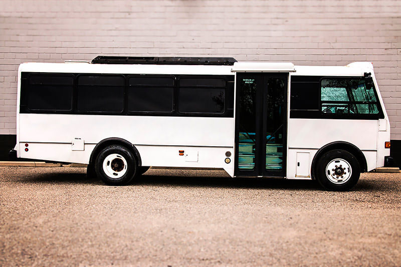 Toledo Limo 30 Passenger Limo Bus exterior
